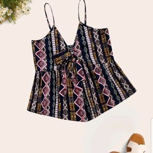 Geo print top